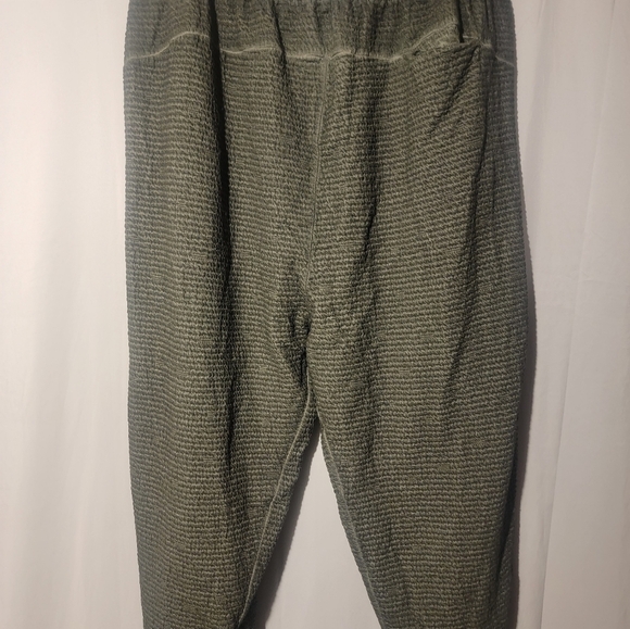 Nike Men's Dri-Fit Yoga 3/4 Length Cropped Pants Green DD2178-355 Size XXL-TALL - Picture 3 of 7